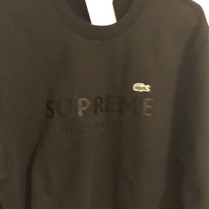 Supreme x Lacoste Crewneck